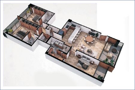 Imagen de Departamento tipo 3 - Harmony GDL