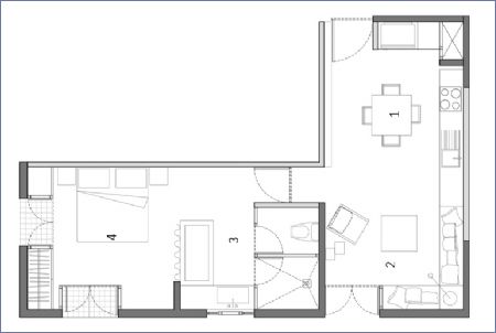 Imagen de Planta Prototipo D4 - Entro Roma