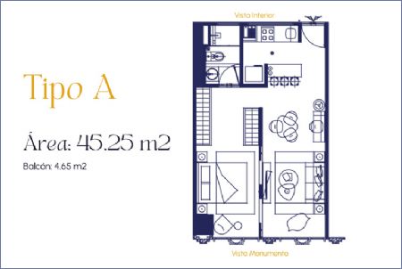 Imagen de Planta Tipo A - Monumento 31