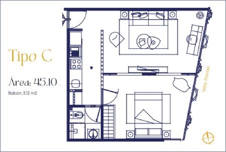 Imagen de Planta Tipo C - Monumento 31