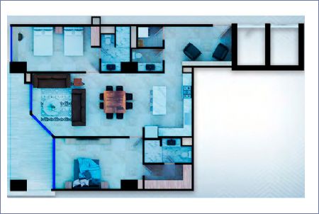 Imagen de  MODELO G TORRE NORTE - Velmari