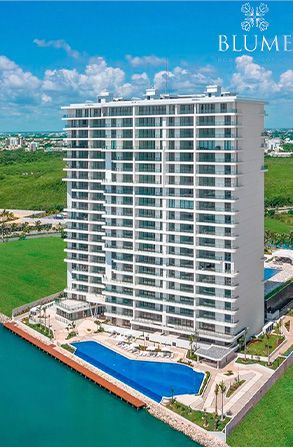 Desarrollos inmobiliarios sobre planos, en preventa, en construcción y terminados para la venta en Cancún - Cancún