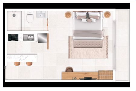 Imagen de One Bedroom tipo 1 - Macondo PDC