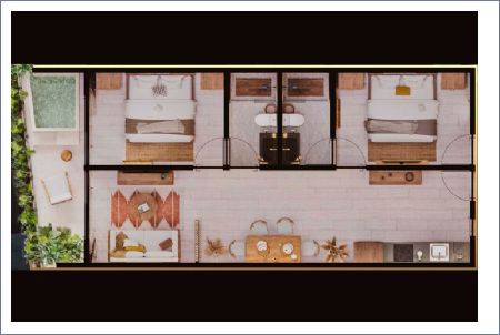 Imagen de Departamento de dos recámaras en nivel 1,2 y  - Zatara