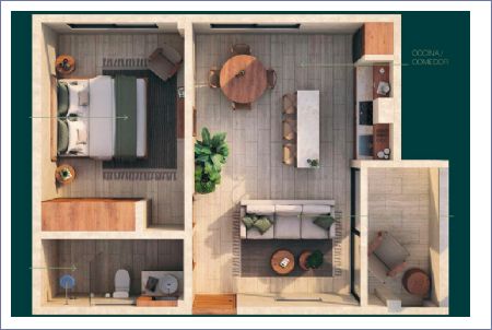 Imagen de One Bedroom - Hama