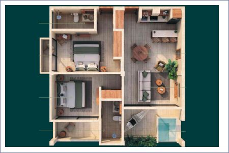 Imagen de Two Bedroom Lock off - Hama