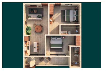 Imagen de Two Bedroom Ph Lock off - Hama