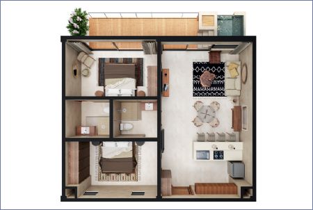 Imagen de Depto B1 - Alux 33