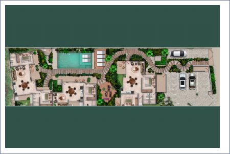 Render de Plano Planta Baja - Be Keech Imagen de Plano Planta Baja - Be Keech