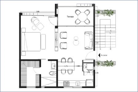 Imagen de A2 1N Interior - Elenia