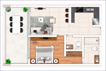 Imagen de One Bedroom - Macondo Playacar