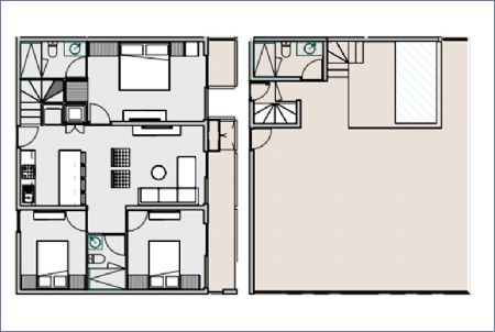 Imagen de Maax Departamento 3 Recámara PH - Urban Towers