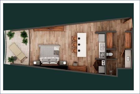 Imagen de Tipo A1 - The Leaf Condos