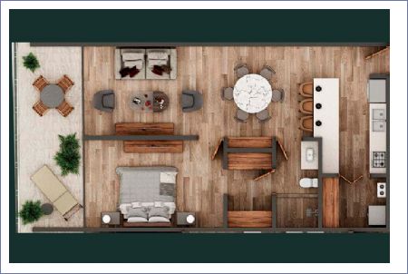 Imagen de Tipo B - The Leaf Condos