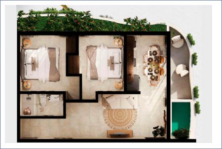 Imagen de Departamentos de 2 Recámaras - AUREA