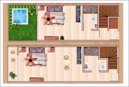 Imagen de Departamento penthouse, lock off con terraza  - Xibalba