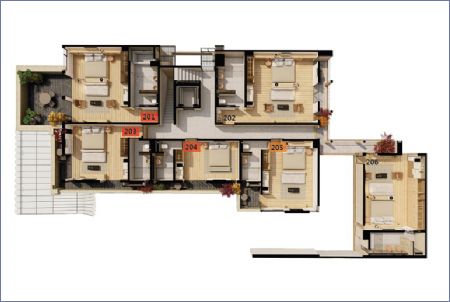 Imagen de Planta Piso 2 - Casa Jalapa