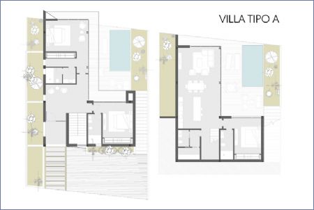 Render de Villa Tipo A - 2 Niveles - Boutique Oasis Bay Imagen de Villa Tipo A - 2 Niveles - Boutique Oasis Bay
