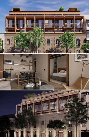 living place on plans and under construction for sale in Colonia Roma Norte - Ciudad de México