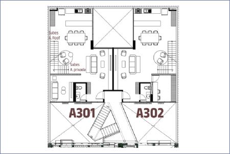 Imagen de PH Planta Alta :  79.80 m2 - Mérida 94