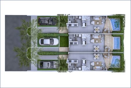 Imagen de Tipo 2: Lote=86.65 m2 - Const: 83.7 m2 - 2 Plantas - Canoes