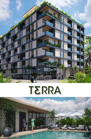 Departamentos sobre planos, en preventa, en construcci&oacute;n y terminados para la venta en Playa del Carmen - Playa del Carmen
