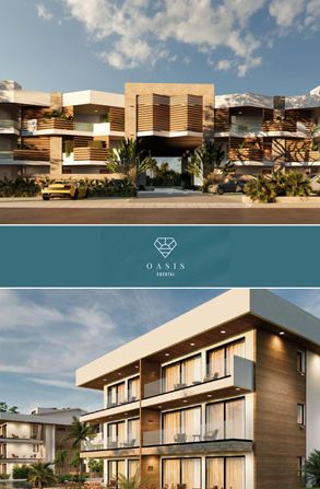 living place on plans and under construction for sale in Punta Cana - Punta Cana