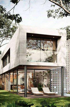 living place on plans and under construction for sale in Punta Cana - Punta Cana