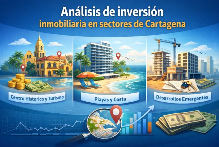 Foto artículo: Análisis de inversion en barrios de Cartagena claves