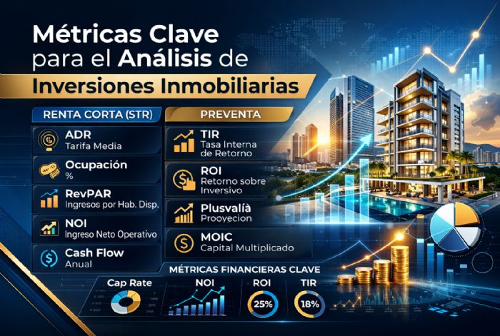 Foto artículo: Métricas para el análisis de inversiones inmobiliarias