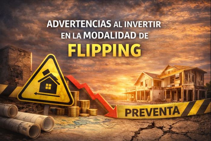 Foto artículo: Advertencias al invertir en la modalidad de Flipping