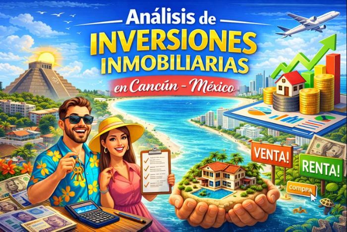 Foto artículo: Análisis de inversiones inmobiliarias en Cancún - México