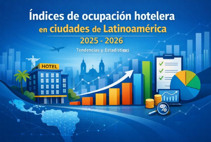 Foto artículo: Índices de ocupación hotelera en ciudades de Latinoamérica