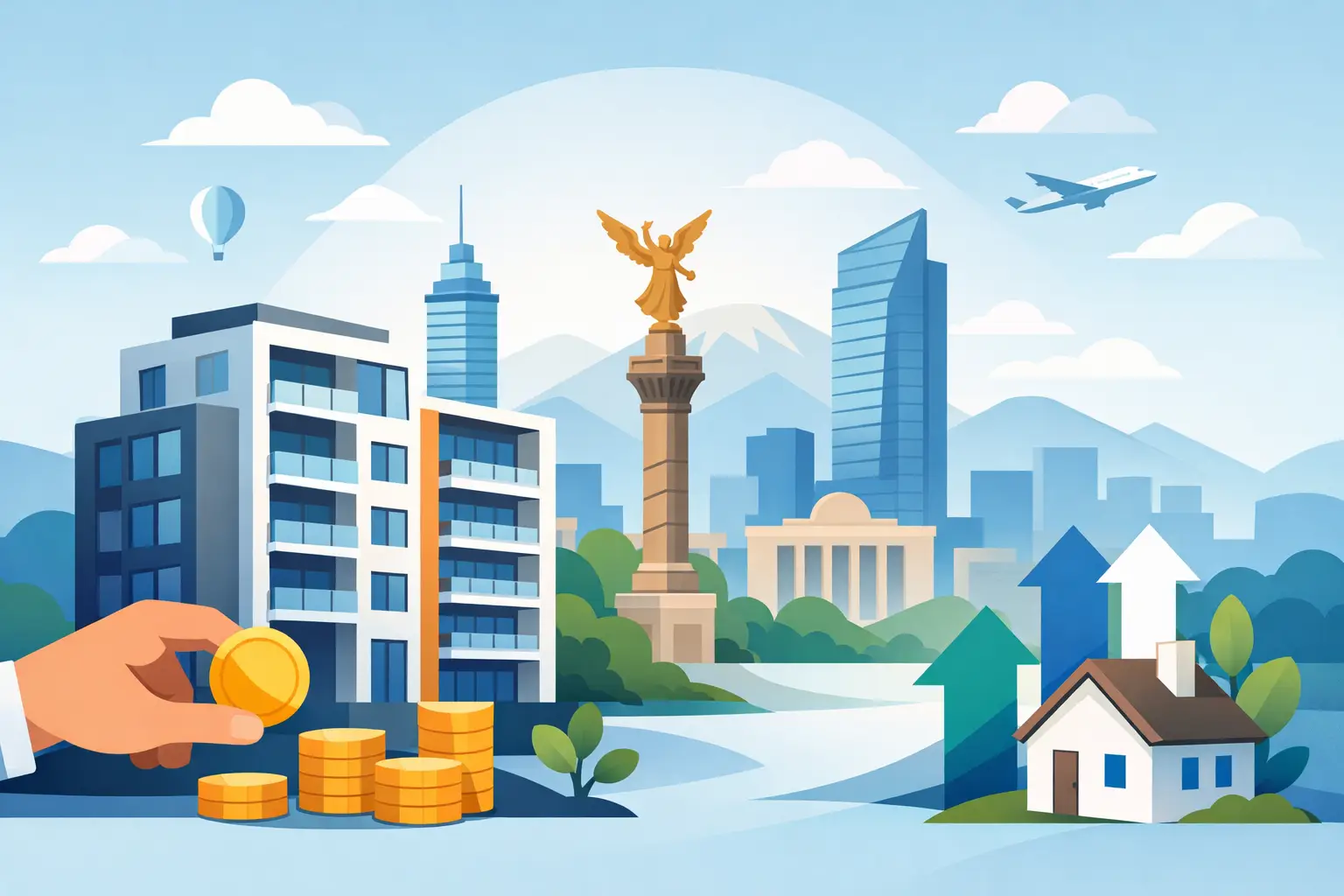 Departamentos para inversión en Ciudad de México