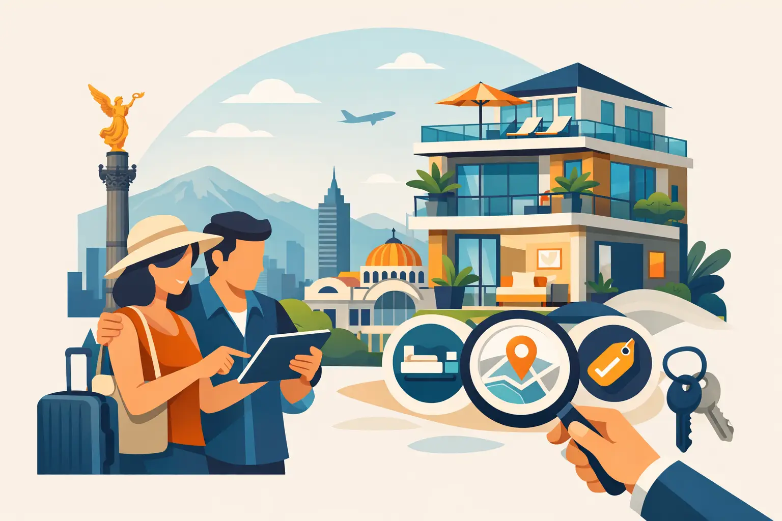 Departamentos turísticos en CDMX: qué evaluar
