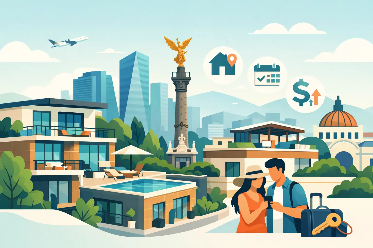 Desarrollos para rentas cortas en CDMX