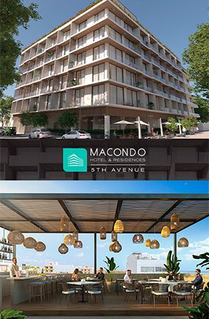 Proyectos inmobiliarios sobre planos, en preventa, en construcci&oacute;n y terminados para la venta en Playa del Carmen México
